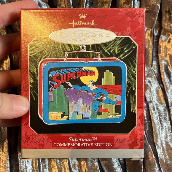 Hallmark Lunch Box & Thermos Ornaments - Superman, Scooby-Doo, Howdy Doody set/5 - Picture 6 of 11